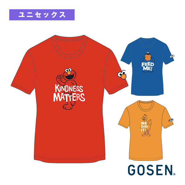 [ゴーセン ウェア（メンズ/ユニ） ]2026年10月下旬【予約】GOSEN×SESAME STREET プラクティスシャツA ユニセックス LSS01