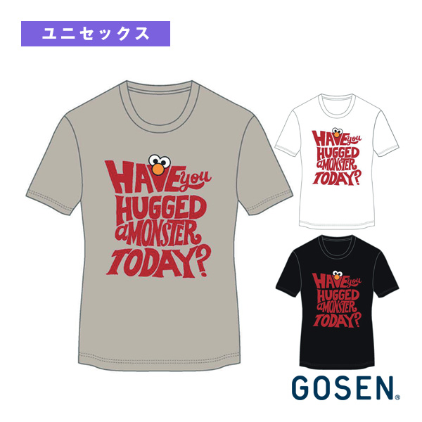 [ゴーセン ウェア（メンズ/ユニ） ]2026年10月下旬【予約】GOSEN×SESAME STREET プラクティスシャツC ユニセックス LSS03