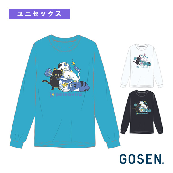 [ゴーセン ウェア（メンズ/ユニ） ]2026年07月下旬【予約】夏企画ポチャネコロングTシャツ 金魚 ユニセックス NT2603