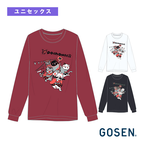 [ゴーセン ウェア（メンズ/ユニ） ]2026年07月下旬【予約】夏企画ポチャネコロングTシャツ 祭り ユニセックス NT2605