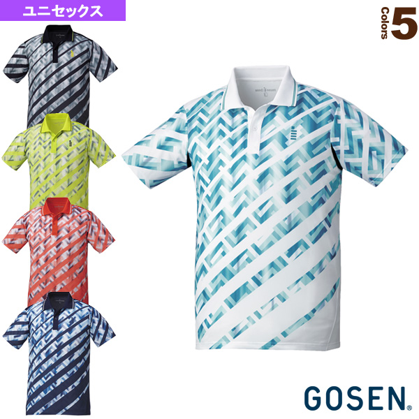 [ゴーセン ウェア（メンズ/ユニ）]ゲームシャツ／ユニセックス（T1816）