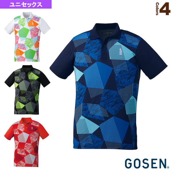 [ゴーセン ウェア（メンズ/ユニ）]ゲームシャツ／ユニセックス（T1900）