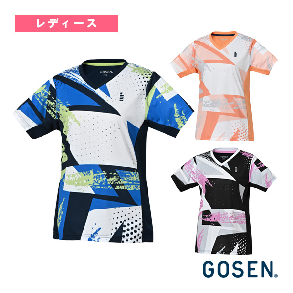 [ゴーセン ウェア（レディース） ]ゲームシャツ レディース T2525