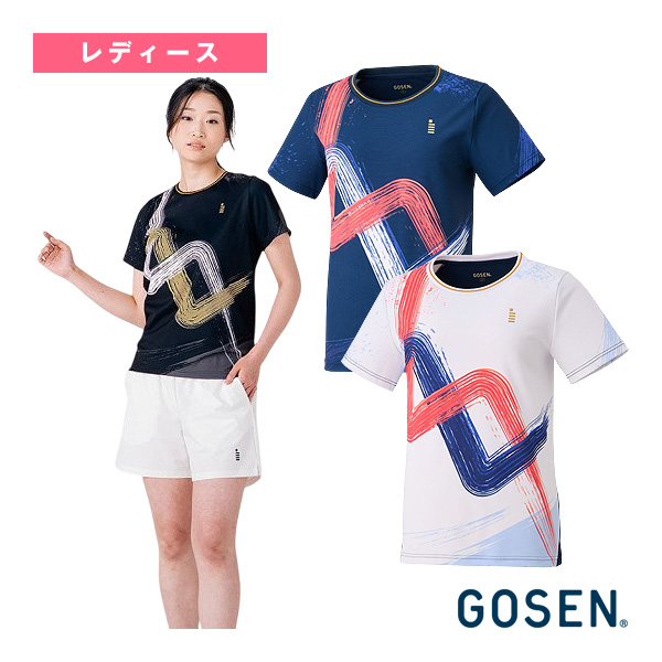 [ゴーセン ウェア（レディース） ]ゲームシャツ レディース T2601