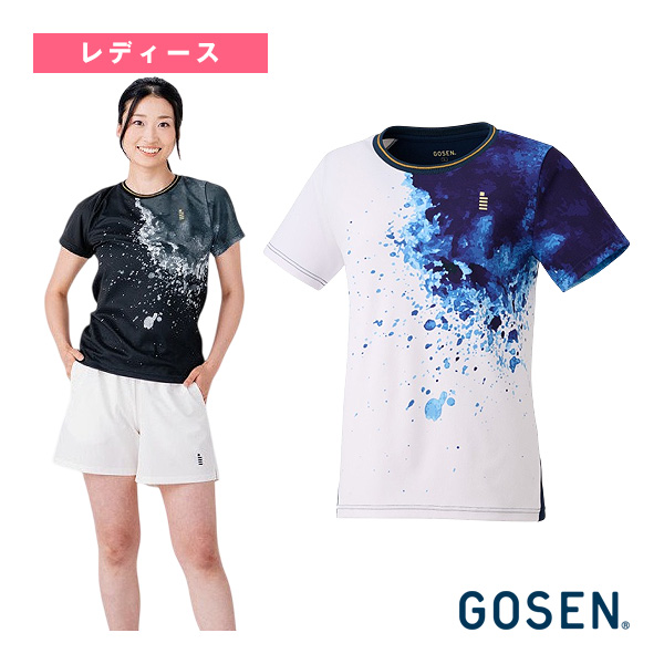 [ゴーセン ウェア（レディース） ]ゲームシャツ レディース T2603
