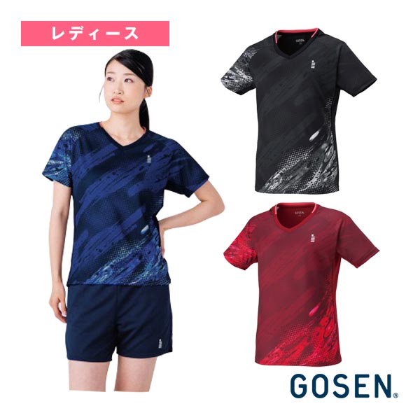 [ゴーセン ウェア（レディース） ]ゲームシャツ レディース T2613