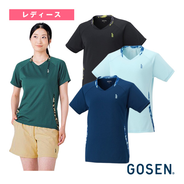 [ゴーセン ウェア（レディース） ]ゲームシャツ レディース T2623