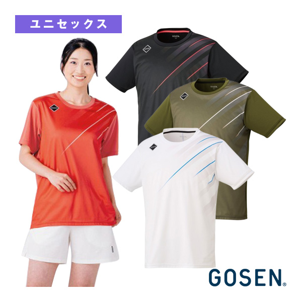 [ゴーセン ウェア（メンズ/ユニ） ]プラクティスシャツ ユニセックス T2632