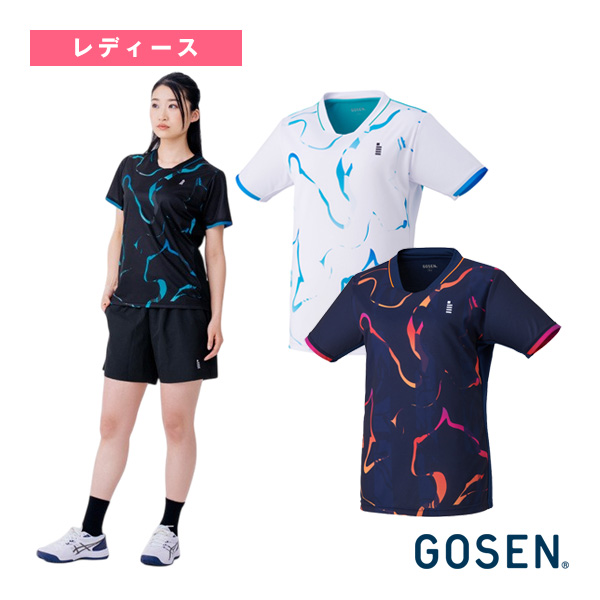 [ゴーセン ウェア（レディース） ]ゲームシャツ レディース T2641