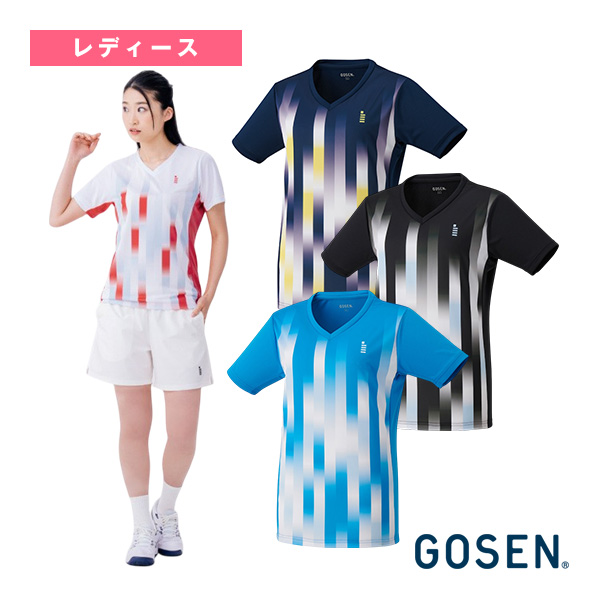 [ゴーセン ウェア（レディース） ]ゲームシャツ レディース T2651
