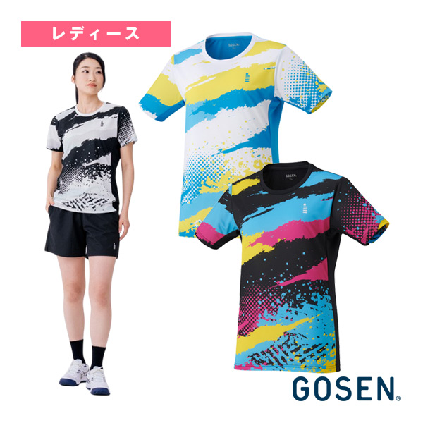 [ゴーセン ウェア（レディース） ]ゲームシャツ レディース T2655