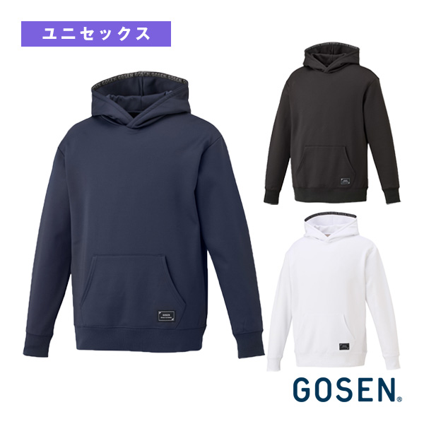 [ゴーセン ウェア（メンズ/ユニ） ]裏起毛ストレッチパーカー ユニセックス W2542