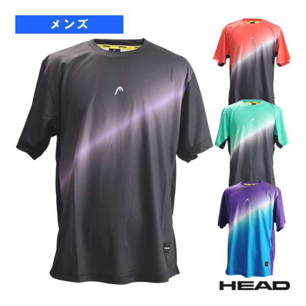 [ヘッド ウェア（メンズ/ユニ） ]ショートスリーブグラデーションメッシュTシャツ Shortsleeve Gradation Mesh T-shirt メンズ 541127