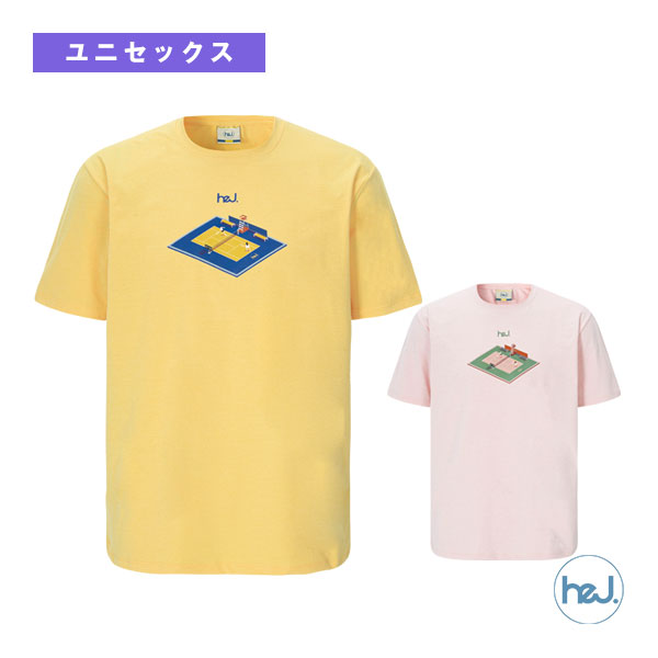 [heJ. ウェア（メンズ/ユニ） ]コートフィットTシャツ COURT FIT TSHIRT ユニセックス HEJ-25007