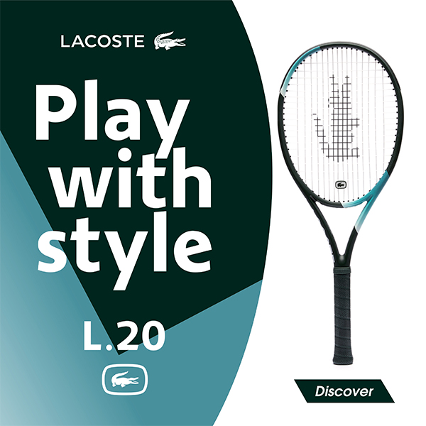 【新品・未使用】ラコステ LACOSTE テニスバッグL20