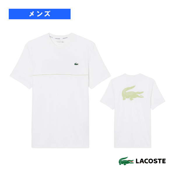 [ラコステ ウェア（メンズ/ユニ） ]ウルトラドライ バックプリント鹿の子地Tシャツ メンズ TH0173-99