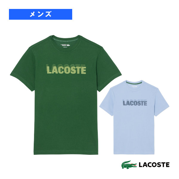 [ラコステ ウェア（メンズ/ユニ） ]ブランドネームロゴプリントウルトラドライTシャツ メンズ TH0217-99