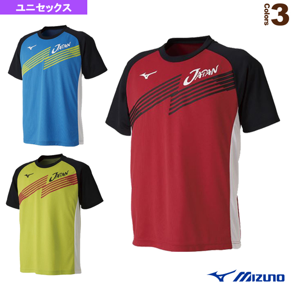 [ミズノ ウェア（メンズ/ユニ）]JAPANTシャツ／ソフトテニス日本代表応援／ユニセックス（62JA9X82）