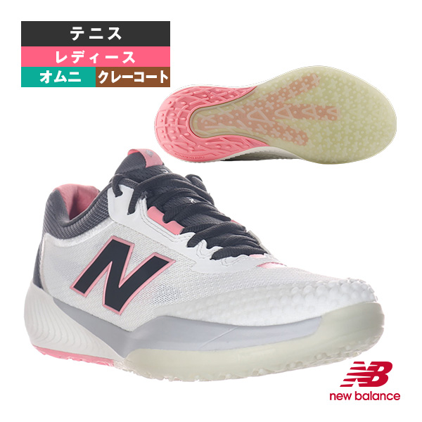 [ニューバランス シューズ ]696 v6 O 2E （幅広） オムニ クレーコート用 レディース W6968FM2E