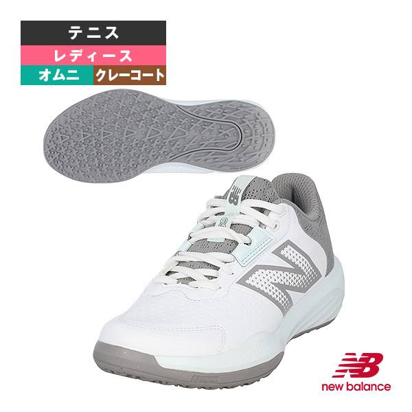 [ニューバランス シューズ ]696 v6 O D （標準） オムニ クレーコート用 レディース W6968FMD