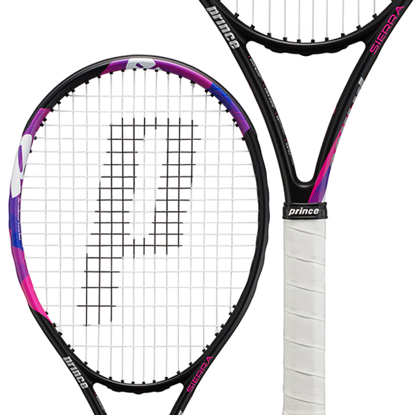 紫③ プリンス prince テニスラケット 7TJ139 SIERRA O3 BLK （ シエラ オースリー ブラック） G1 「フレームのみ」  通販