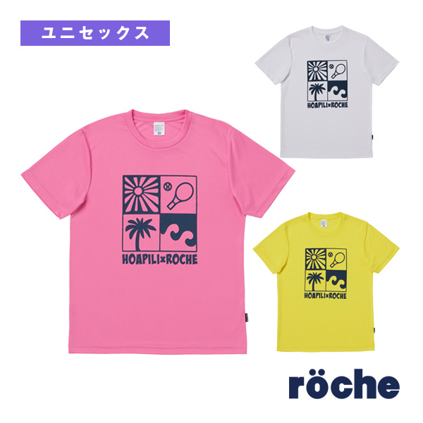 [ローチェ（roche） ウェア（メンズ/ユニ）]HOAPILI rocheコラボTシャツ／ユニセックス（H-0002）