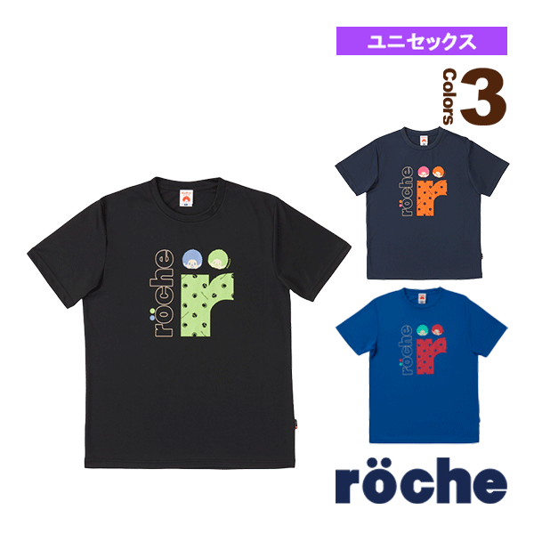 [ローチェ（roche） ウェア（メンズ/ユニ）]モンチッチroche コラボユニTシャツ／ユニセックス（M0065）