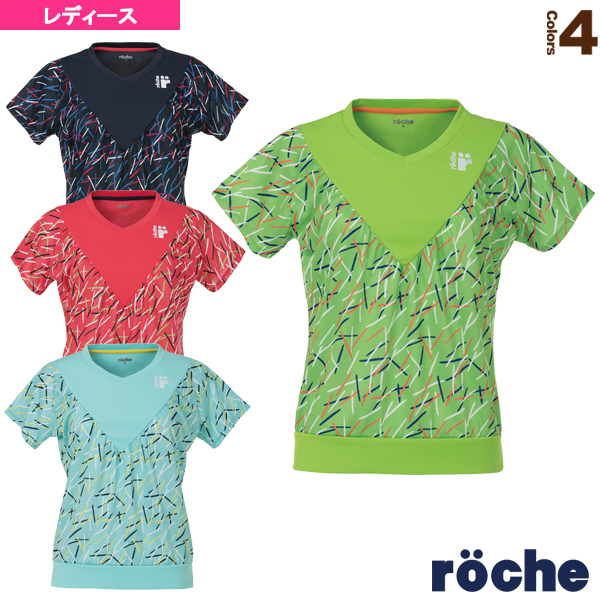 [ローチェ（roche） ウェア（レディース）]ゲームシャツ／レディース（RA371）