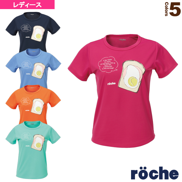 [ローチェ（roche） ウェア（レディース）]プラクティスTシャツ／レディース（RG491）