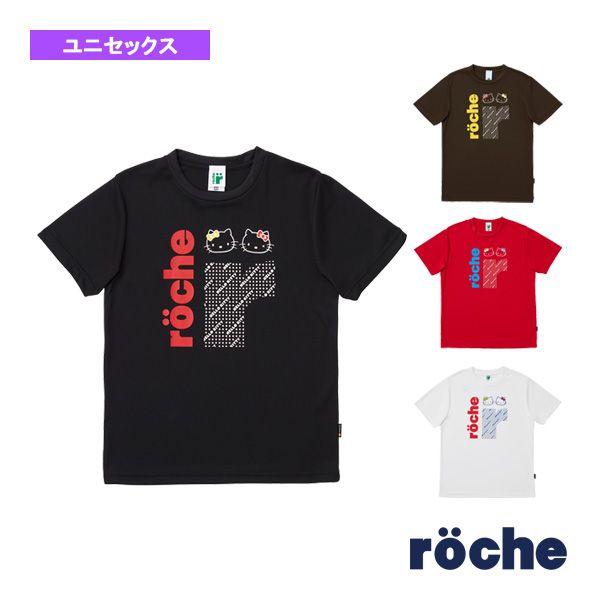 [ローチェ（roche） ウェア（メンズ/ユニ）]サンリオキャラクターズrocheコラボTシャツ／HELLO KITTY／ユニセックス（S0002）