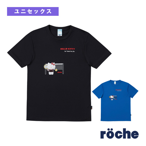 [ローチェ（roche） ウェア（メンズ/ユニ）]サンリオキャラクターズrocheコラボTシャツ／HELLO KITTY／ユニセックス（S0005）