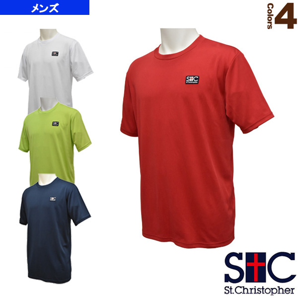 [セントクリストファー ウェア（メンズ/ユニ）]STC ワンポイントプラクティスTシャツ／メンズ（STC-AHM1049）