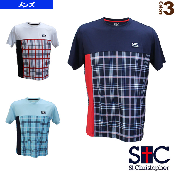 [セントクリストファー ウェア（メンズ/ユニ）]カームチェックゲームシャツ／メンズ（STC-BAM1231）
