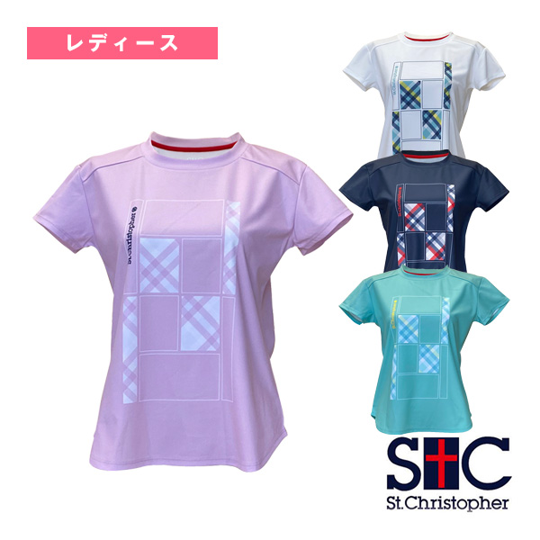 [セントクリストファー ウェア（レディース） ]チェックコートゲームシャツ レディース STC-BEW6515