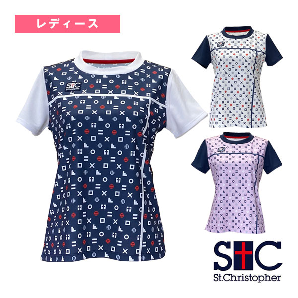 [セントクリストファー ウェア（レディース） ]チックタックトーゲームシャツ レディース STC-BEW6521