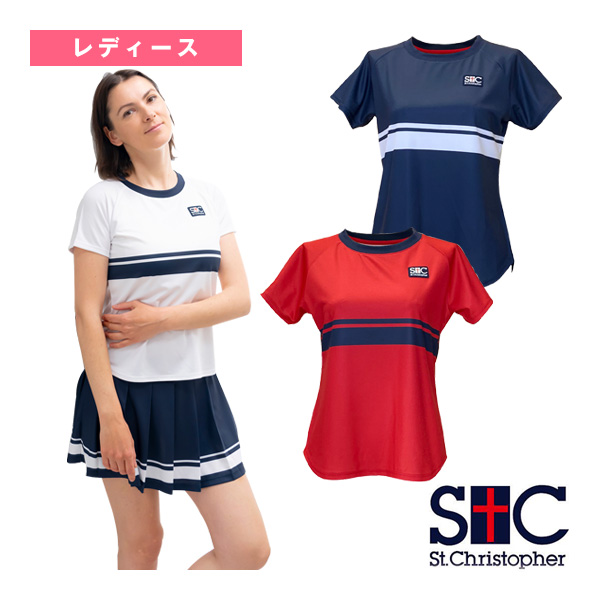 [セントクリストファー ウェア（レディース） ]ウエストラインゲームシャツ レディース STC-BEW6531