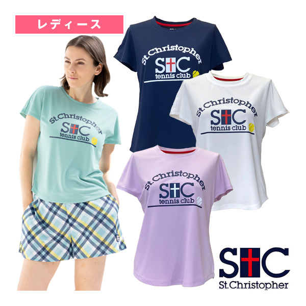 [セントクリストファー ウェア（レディース） ]STCロゴプラクティスシャツ レディース STC-BEW6541