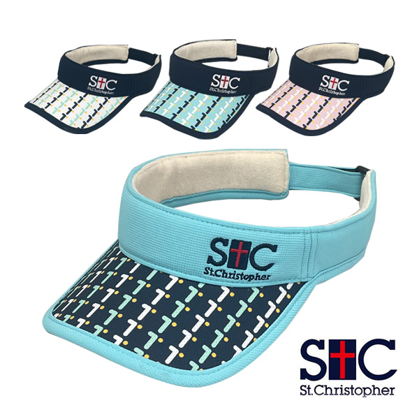 [セントクリストファー アクセサリ・小物 ]T-ball patternバイザー STC-BFA4020