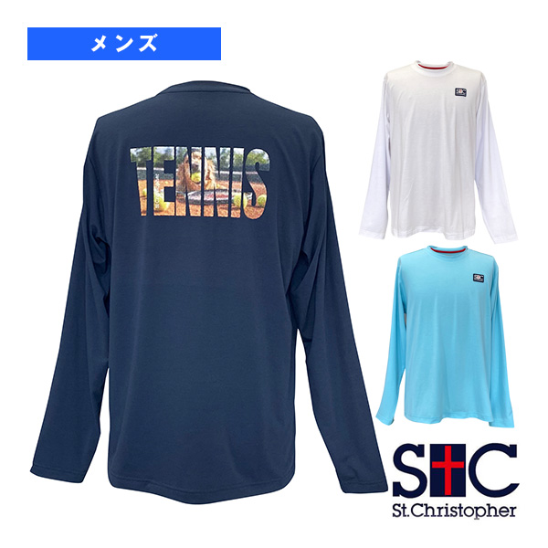 [セントクリストファー ウェア（メンズ/ユニ） ]バックプリントロンTシャツ メンズ STC-BFM1031