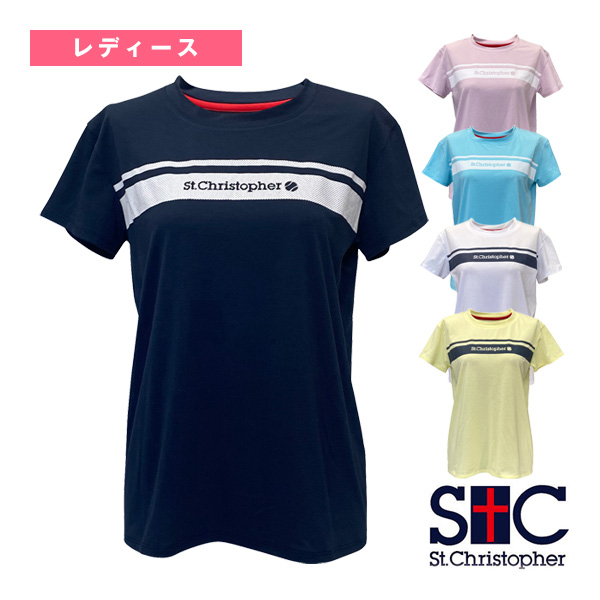 [セントクリストファー ウェア（レディース） ]ロゴシャツ レディース STC-BFW2041