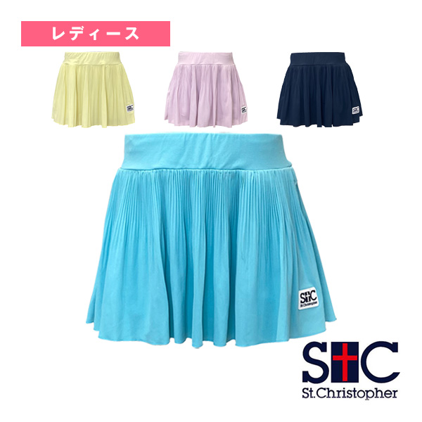 [セントクリストファー ウェア（レディース） ]2段プリーツスコート レディース STC-BFW2042