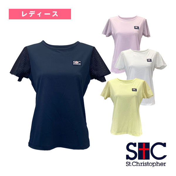 [セントクリストファー ウェア（レディース） ]See-through sleevesシャツ レディース STC-BFW2071