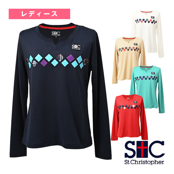 [セントクリストファー ウェア（レディース） ]長袖Tシャツ レディース STC-BFW6017
