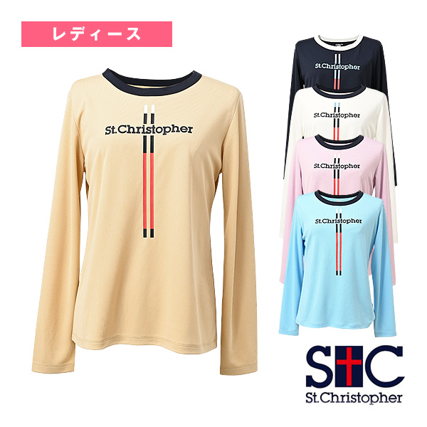 [セントクリストファー ウェア（レディース） ]長袖Tシャツ レディース STC-BFW6027