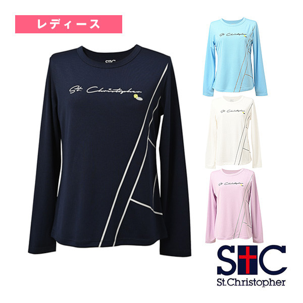 [セントクリストファー ウェア（レディース） ]長袖Tシャツ レディース STC-BFW6037