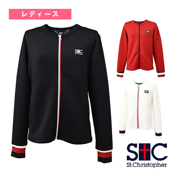 [セントクリストファー ウェア（レディース） ]丸首ブルゾン レディース STC-BFW6038