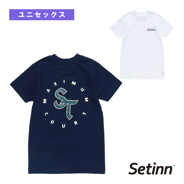 [セットイン（SETINN） ウェア（メンズ/ユニ） ]マキシマムコートTシャツ Maximum Court Tee ユニセックス 25F-012