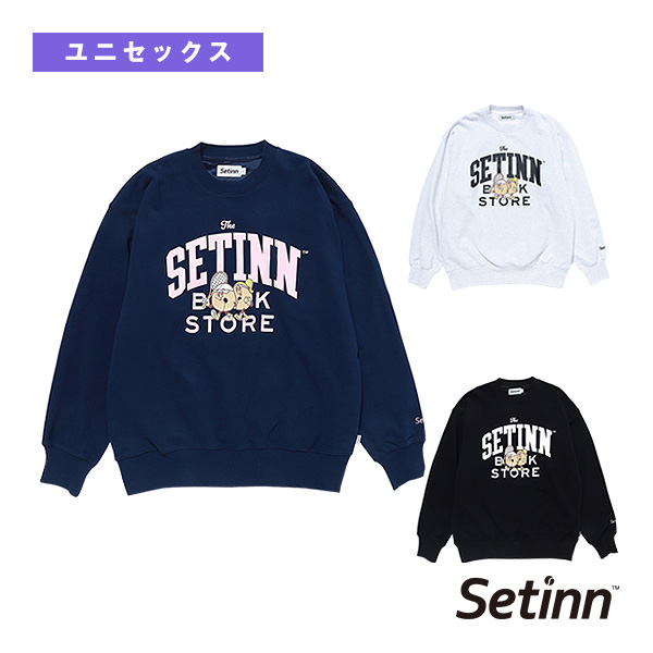 [セットイン（SETINN） ウェア（メンズ/ユニ） ]STN ブックストア クルースウェット STN Bookstore Cewq Sweat ユニセックス 25F-016