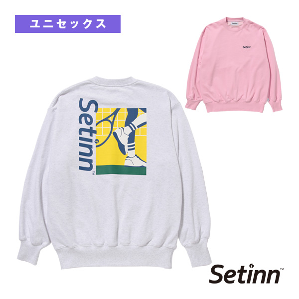 [セットイン（SETINN） ウェア（メンズ/ユニ）]ポスター スウェット Poster  Sweat ユニセックス 25S-019B