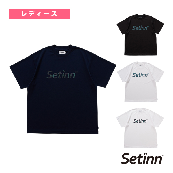 [セットイン（SETINN） ウェア（レディース） ]スクリプトプラクティスシャツ Script Practice Shirt レディース 26S-005